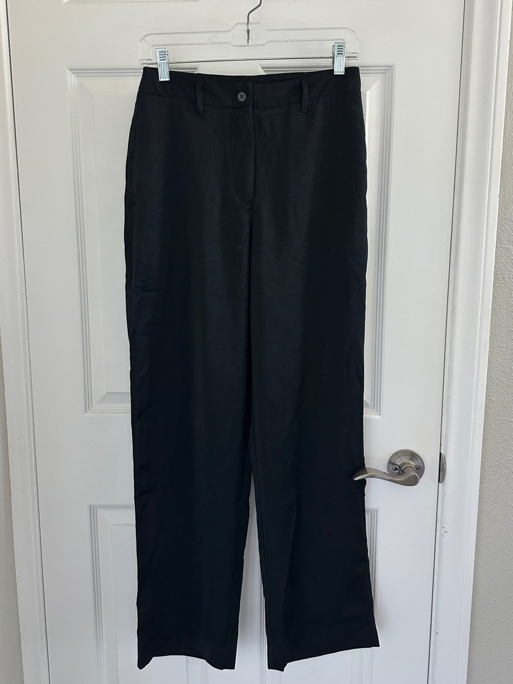 OAK + FORT Black Wide-Leg Trousers